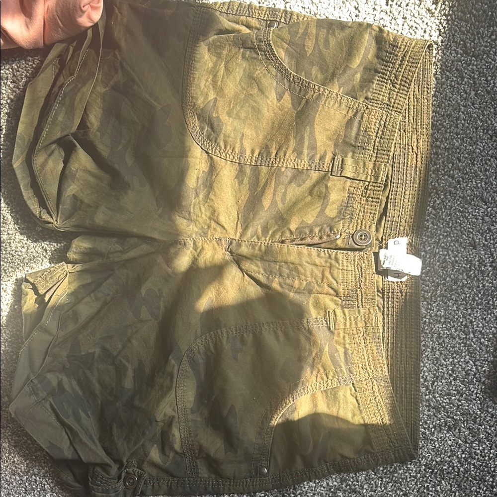 Camouflage Cargo Shorts